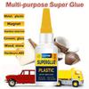 50g (1,76 oz) Super Adeziv - Adeziv Instant Puternic Multi-Scop pentru Plastic, Sticlă, Ceramică, Metal, Lemn, Reparații DIY, Uscare Rapidă
