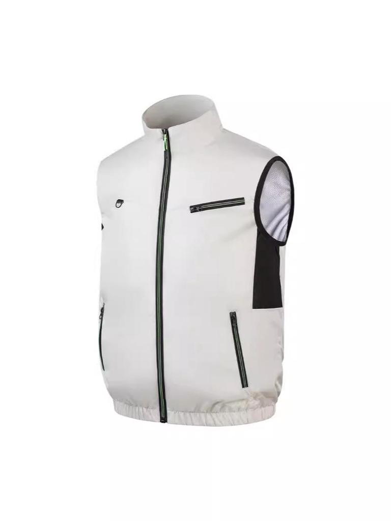 New Sleeveless Air-Conditioned Cooling Clothes with Fan for Summer Outdoor Heatstroke Prevention