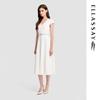 ELLASSAY 2026 Summer French Hepburn Style V-Neck Dress