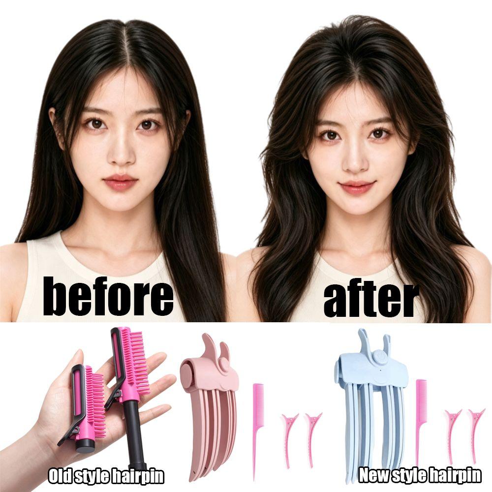 Portable Hair Root Volumizer Heating Fluffy Heated Hair Clip Volume Bangs Clip Daily Use