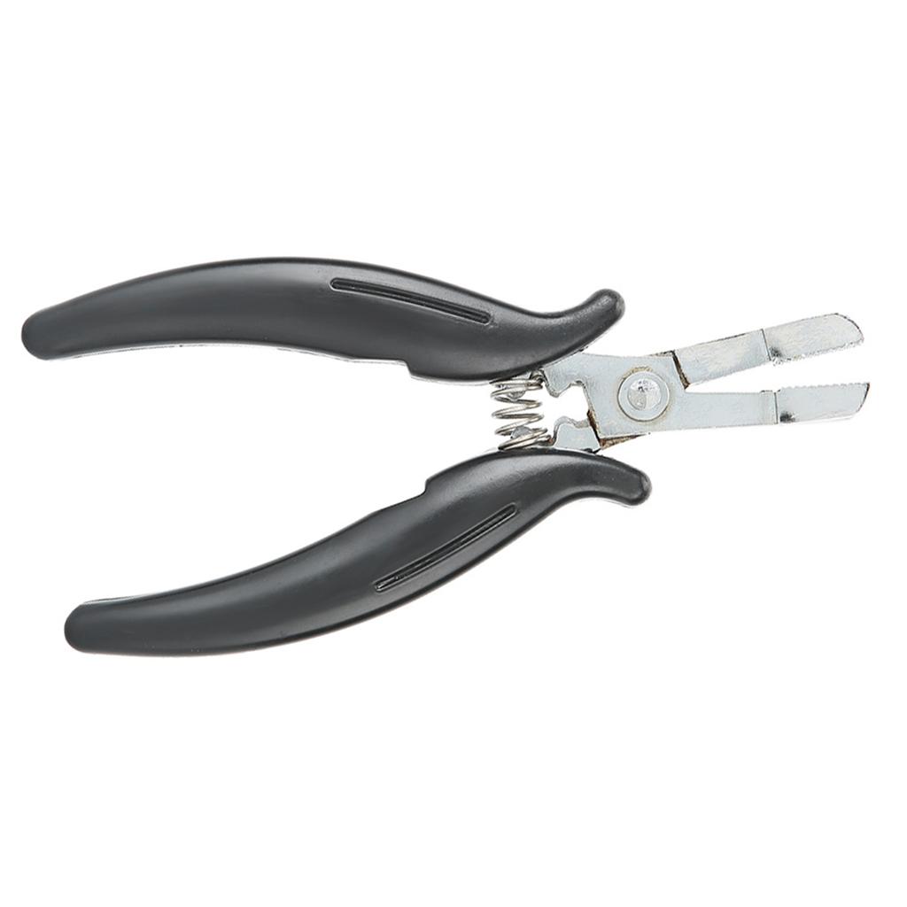 Hair Extension Pliers for Micro Rings Beads Professional Hair Extension Tool Black
