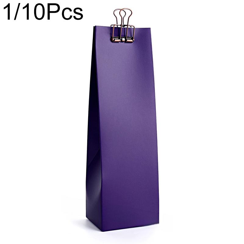 

1 шт/10 шт подарочный пакет для вечеринки украшения печенья конфеты мешочки для хранения кофейных зерен крафт-бумага с зажимами свадьба несколько вариантов доступны 10pc