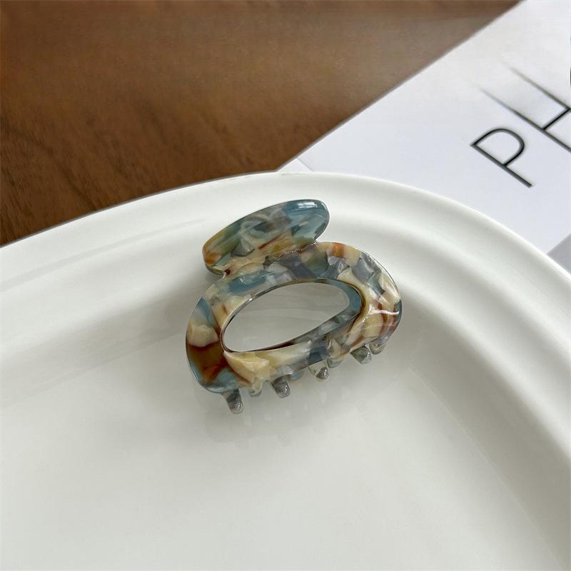 Sweet Mini Acetate Hair Clip for Women Girls Hair Claw Chic Barrettes Crab Hairpins Styling Claw Clips Fashion Hair Accessories