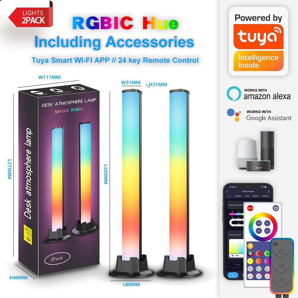 Lumină de atmosferă LED cu muzică WiFi pentru graffiti transfrontalieră, pentru jocuri și TV