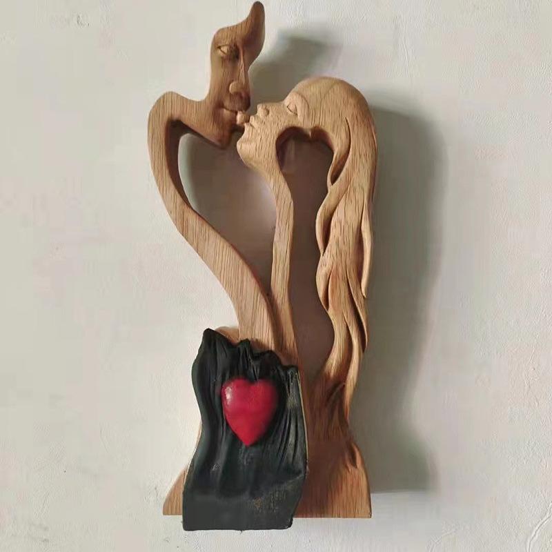 Resin Ornaments Miniatures Creative Sculptures Valentine's Day Love Aesthetic Ornament Bedroom Home Decoration Accessories