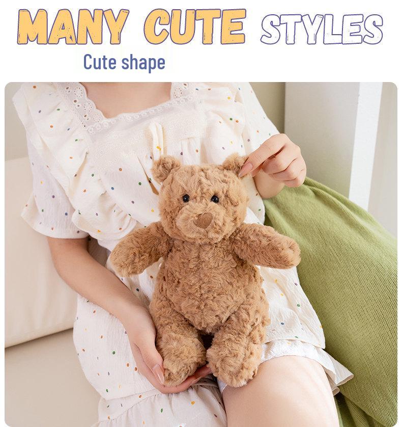 Adorable Barcelona Bear Plush Toy - Huggable Comfort Doll for Kids