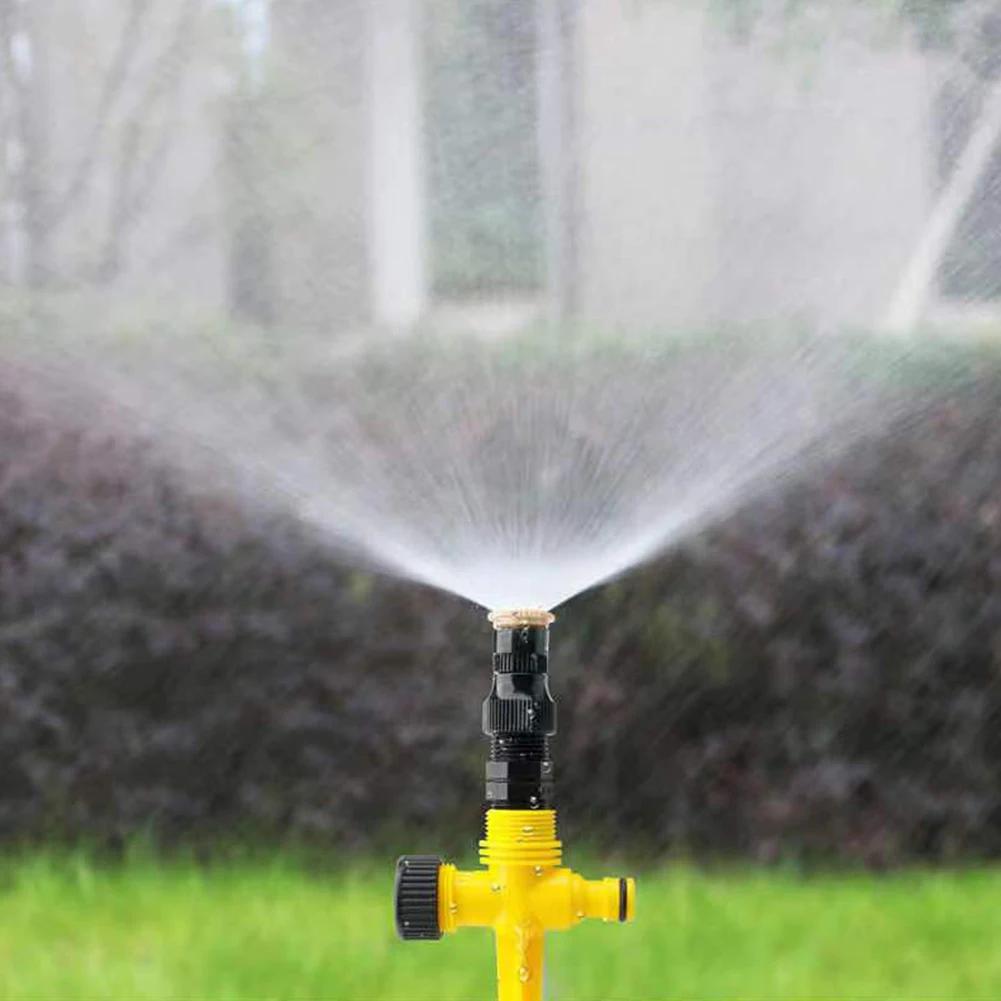 20-5pcs 360 Degree Rotation Auto Irrigation System 3 Gears Adjustable Irrigation Sprinkler For Garden Irrigation Watering Tools
