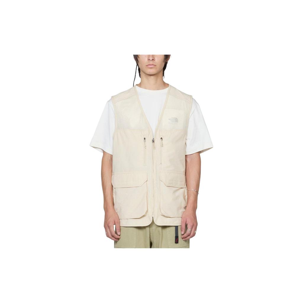 The North Face Utility Camp Vest Gravel Vest Men's Ecru NF0A87V4-3X4