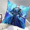 Game Genshin Impact Neuvillette Pillow Case Square Pillow Bedroom Sofa Leisure Comfort Cushion Car Home Decoration