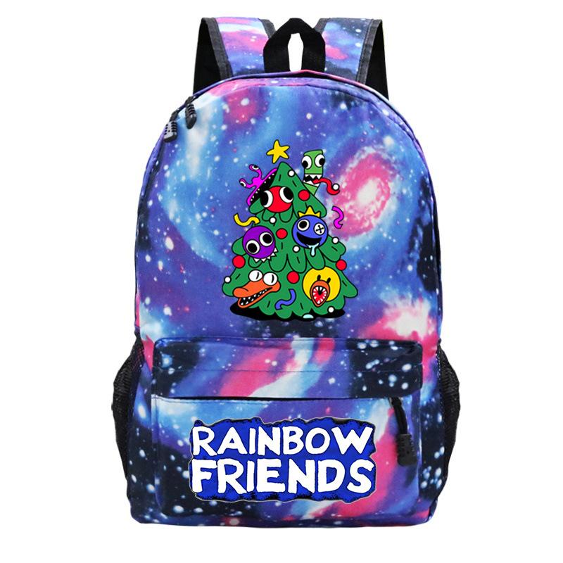 Cartoon Backpack For Primary School Students, Junior High School Students, Campus Burden Reduction Schoolbag Wide Shoulder Large Capacity Computer Bag