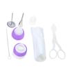 88Pcs Baking Supplies Kit 49Pcs Frosting Piping 3Pcs Russian Ball Piping Tips Flower Frosting Tip Baking Flower Nozzle