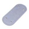Creative Oval Shape DIY Hand Stitched Woven Bag Cushion Base with Holes Rivet Bottom Accessories