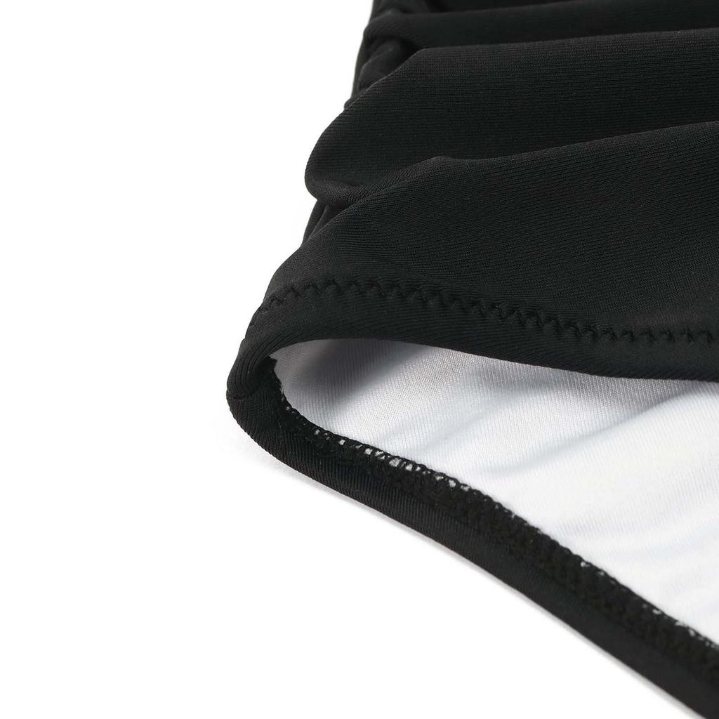 Women V Neck  Swimsuits  Ruched Push Up Paded Swimwear  Spaghetti Strap Bathing Suit