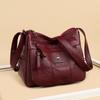 Women's Bag New Large-capacity Messenger Bag Solid Color Simple Fashion Shoulder Bag Casual Flow Lightweight Mother Bag