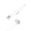 Lamp Base Socket Connector 250V Voltage Ceramic 3A Rated Current Holders Parts Adapter Set Household Kitchen Restaurant Shop
