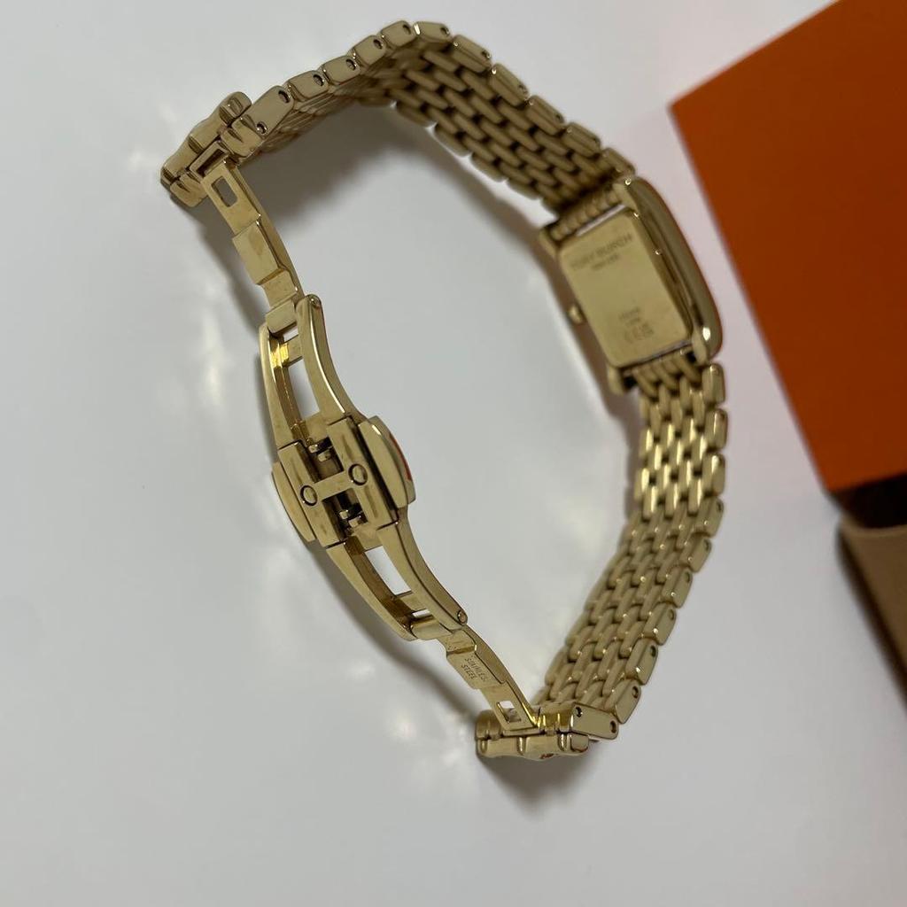 Used TORY BURCH Gold Rectangle Watch