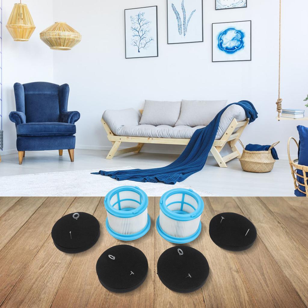 Replacement Filters Kit Cordless Vacuum Accessories Home Improvement Advanced Filtration Materials Air Quality For Bissell 200W