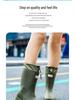 Unisex Mid-Calf Waterproof Drawstring Rain Boots - Lightweight Non-Slip Rubber Shoes
