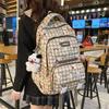Large Capacity Backpack Cartoon Print Student Schoolbag