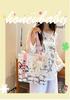Women's Cute Cartoon Canvas Handbag - Versatile, Large Capacity Shoulder Tote