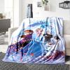 Customiz Name Personality Elsa Frozen Blanket Soft &Warm Sofa Office Bed Travel Lunch Break Blanket, Gift Suitable All Seasons