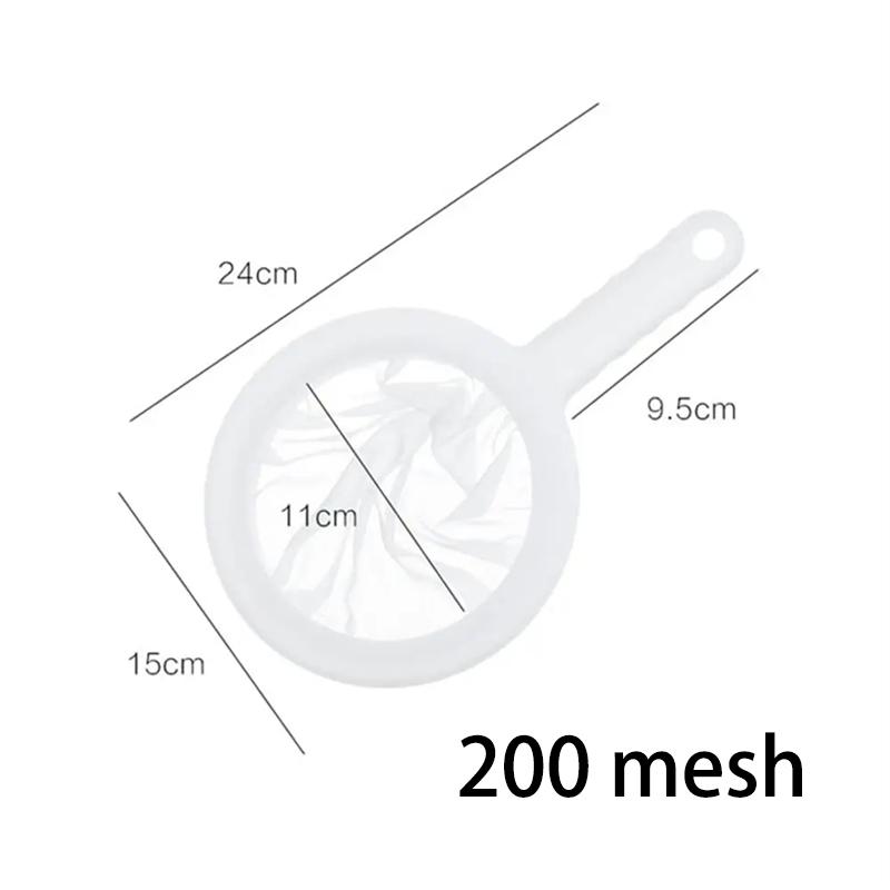 Juice Squeezing Leaking Net Kitchen Gadgets Kitchen Colander With Handle Household Soymilk Filter Tools Slag Separation Filter KTJ