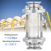Stainless Steel 304 Sanitary Sight Glass Sanitary Grade Sanitary Flow Glass  Flow Monitoring