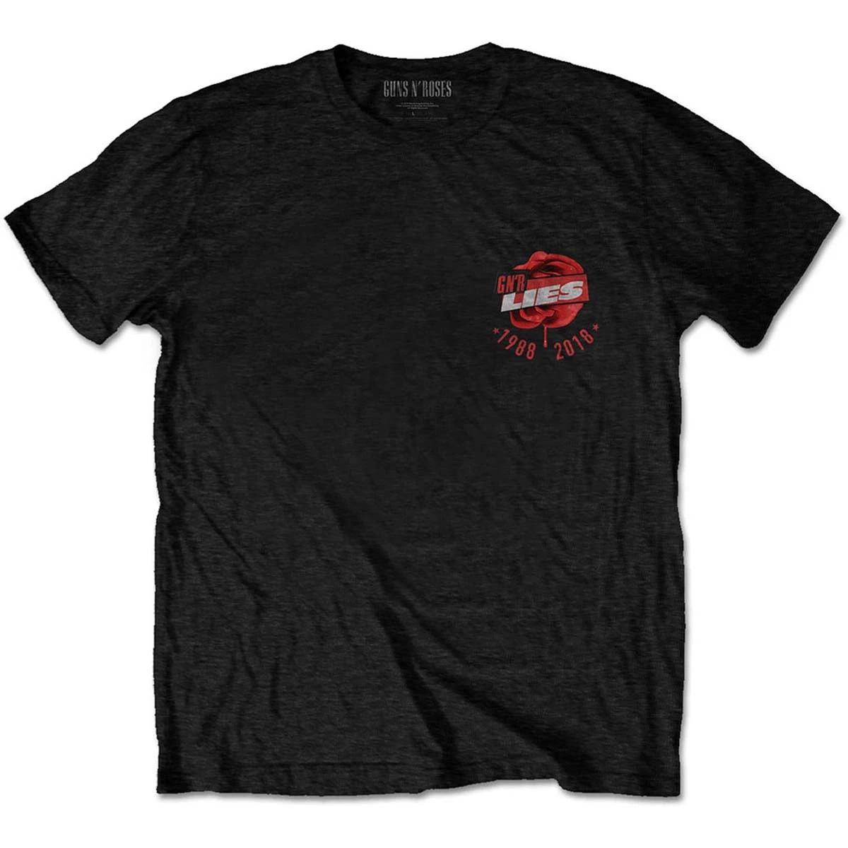 Guns n Roses Lies 30 Years Official Mens Unisex T-Shirt 3XL