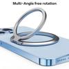 Magnetic Cell Phone Ring Holder Compatible with iPhone 12 13 14 15 Series For MagSafe Removable Cell Phone Grip Kickstand Phone Accessories