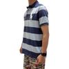 Polo Ralph Lauren Classic Pony Logo Striped Straight Fit Short Sleeve Polo Shirt Men tops Blue 710944168-001