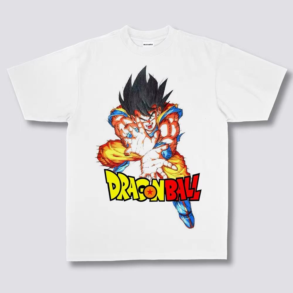 Dragon Ball Anime Print T Shirt 2026 Hip Hop Streetwear T Shirt Unisex Harajuku Cotton Casual TShirt Summer Short Sleeve Tops Tee