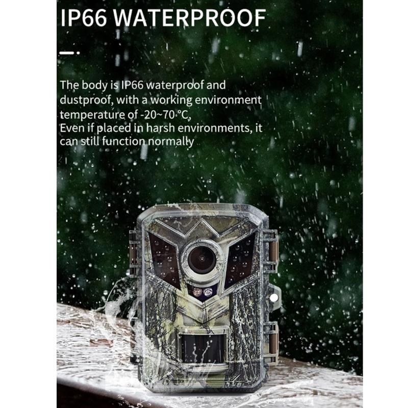 IP54 Waterproof Infrare Camera Capture Clear 1080P Footages Camera Tracking Cameras Hunting Camera with Pir Sensor