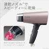 Panasonic Hair Dryer Ionity Quick Drying Large Air Volume Brown Tone EH-NE7G-T