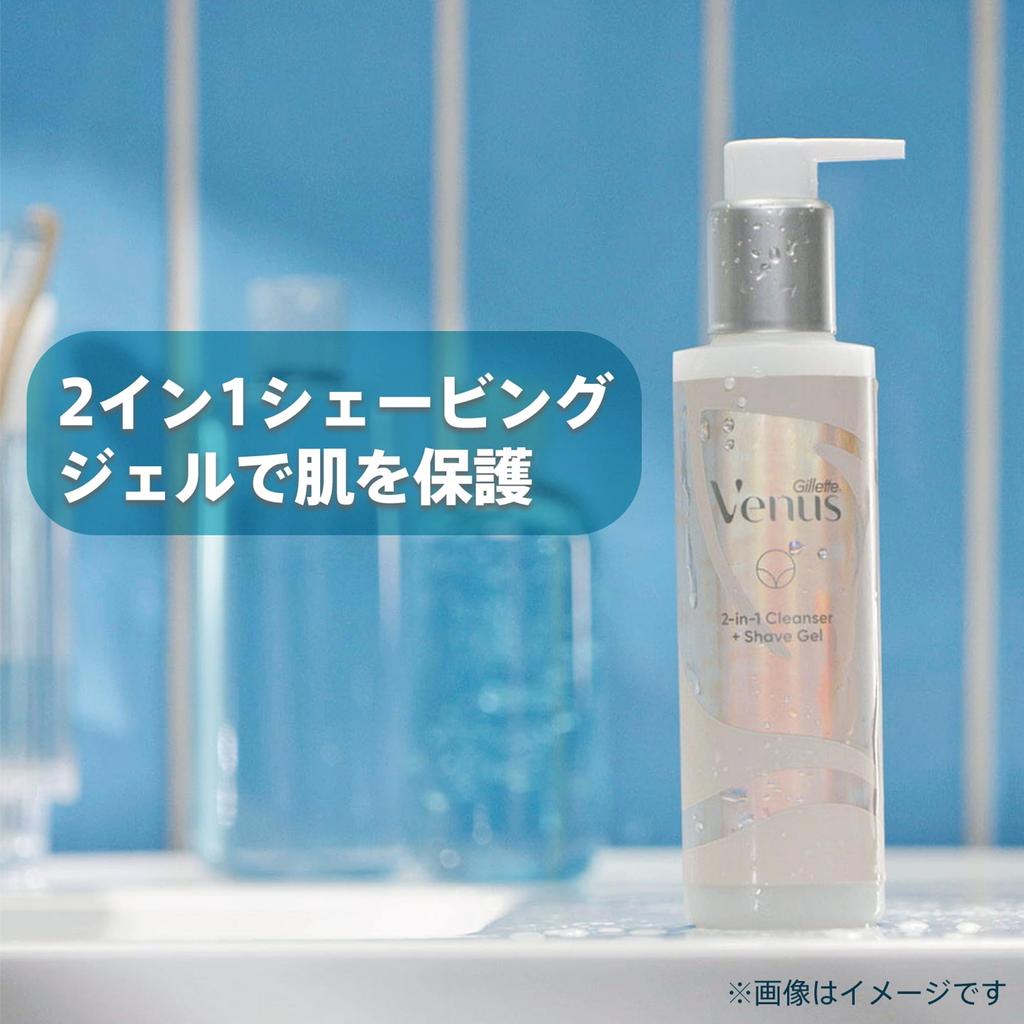 Gillette Venus VIO Hair & Skin 2 In 1 Cleanser + Shave Gel 190mL
