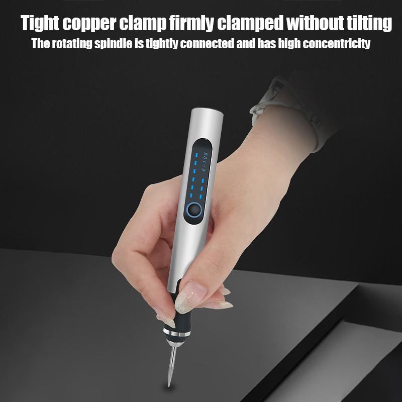 Electric Engraving Pen Rechargeable Engraver Drill Machine For Jewelry Glass Woodworking Mini Grinder Cordless Rotary Tool