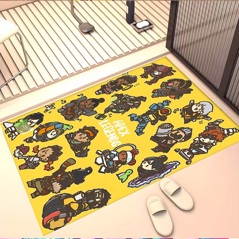 Apex Legends Print Rug, Washable Floor Carpet, For Entryway Dorm Laundry Room Office Study, Home Decor Birthday Christmas Gift