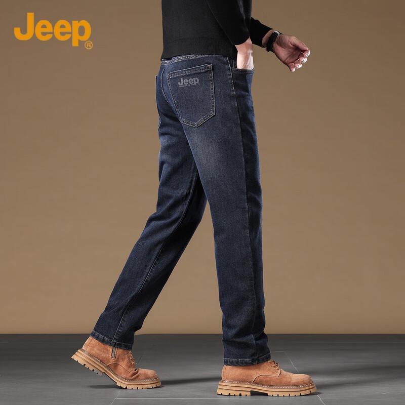 

Jeep Мужские модные джинсы прямого кроя в стиле ретро 38