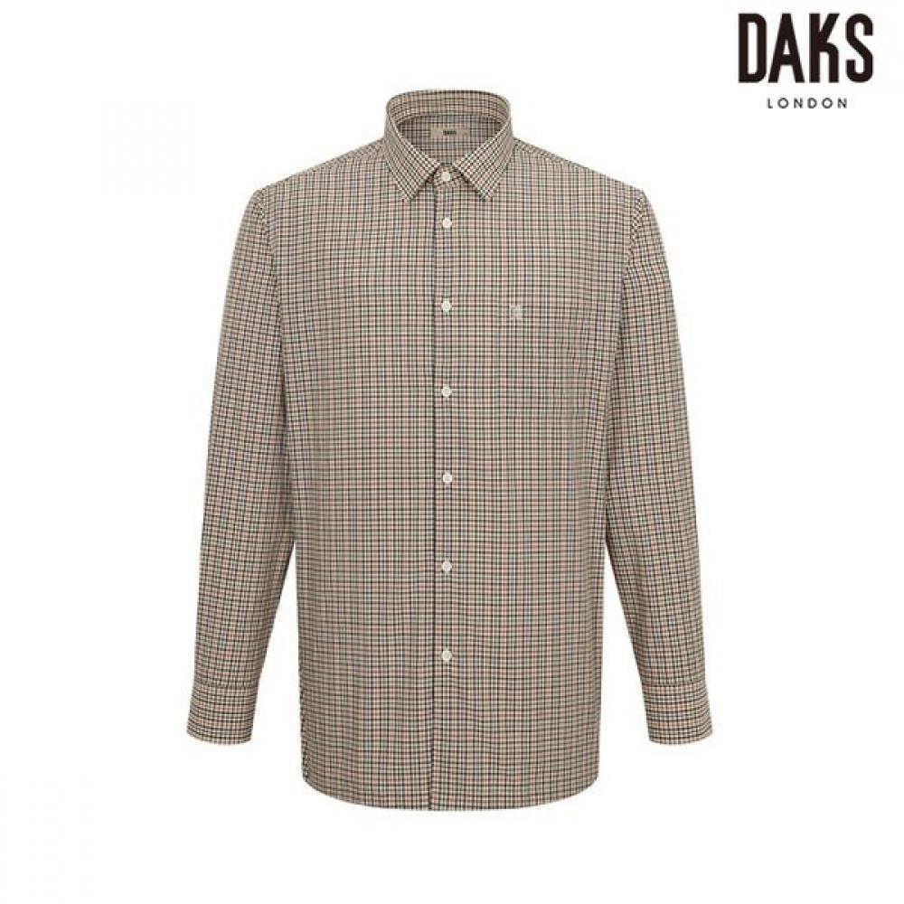 Daks Men S eaSy Care Cotton Blend Small Check Regular Fit Shirt dma1Shcl141i1