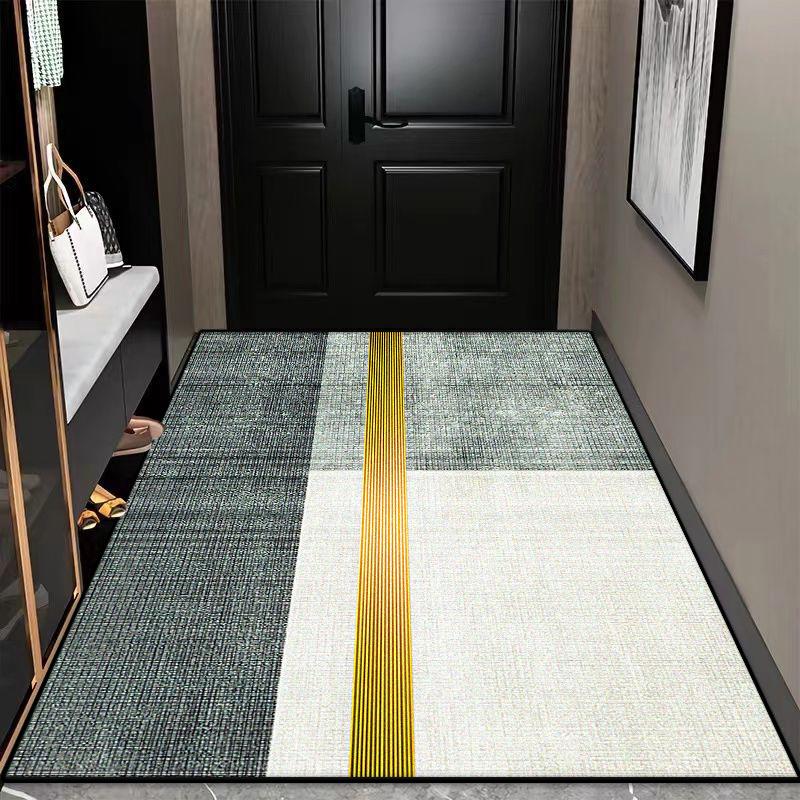 Modern Simple Style Large Size Living Room Rugs Light Luxury Bedroom Carpet Soft Easy Cleaning Entrance Door Mat Customizable