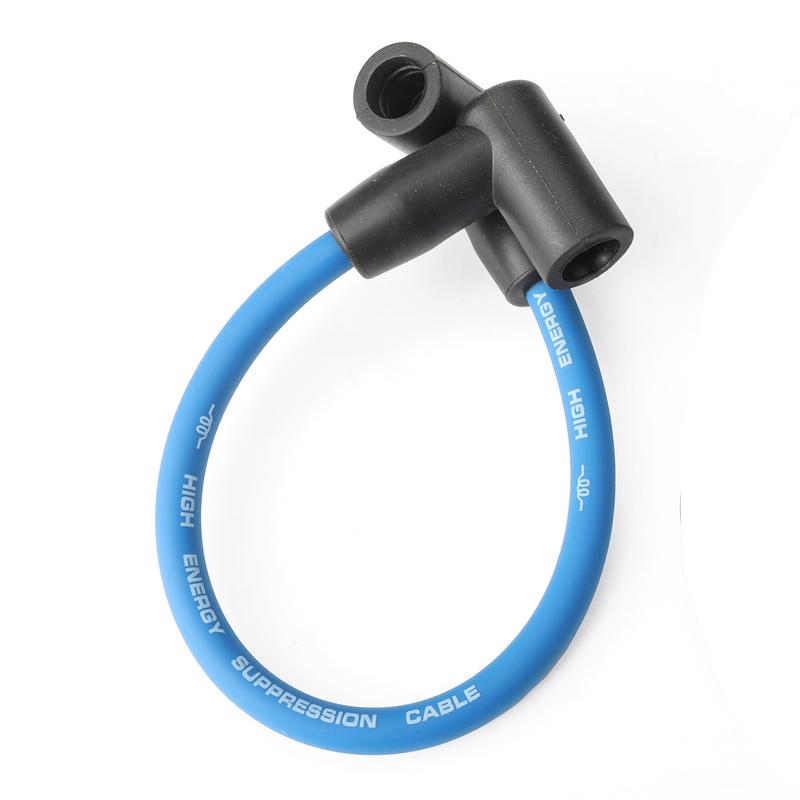 2/4/6x Marine Spark Plug Wire Universal Plastic Car Accessories Blue