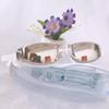 YuZhan Silikon Schwimmbrille mit großem Rahmen