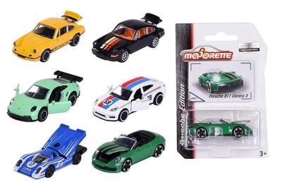 PORSCHE PREMIUM CARS MAJORETTE 6 RODZ. 3186
