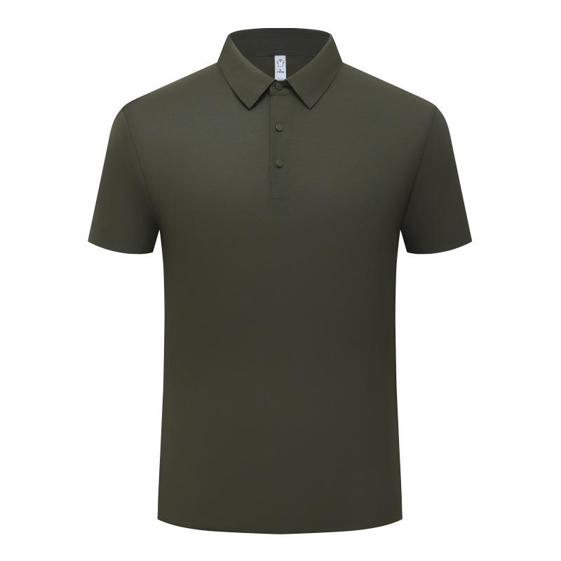 Herren Stretch-Poloshirt aus Eis-Seide: Sommerlich leicht, hochwertig Business Casual, kurzärmlig, Umlegekragen