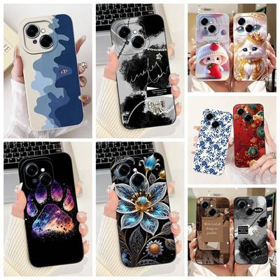 Pour Tecno Spark Go 1 1S Coque KL4h Mode Couverture Peinte Bonbon Coque de Téléphone antichoc Pour Tecno Pop 9 4G SparkGo1 Housse Souple Sacs