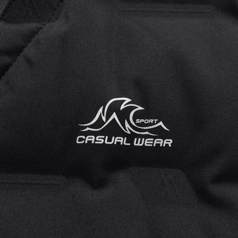 Yalu Men's V-Neck 90% Down Vest with Zipper Pockets