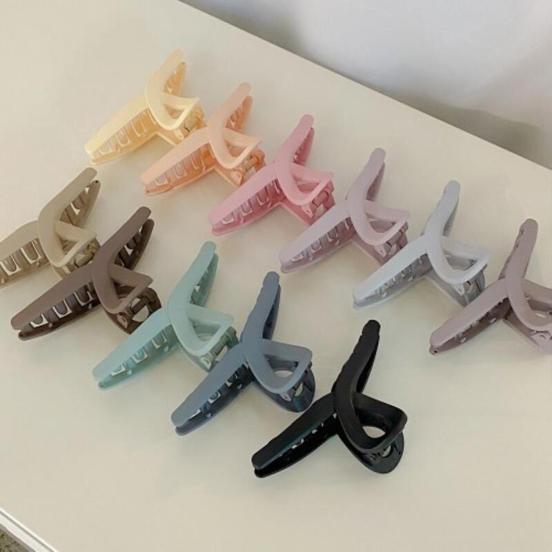 Depara Twist Women s Hair Clip Minimal Soft gray