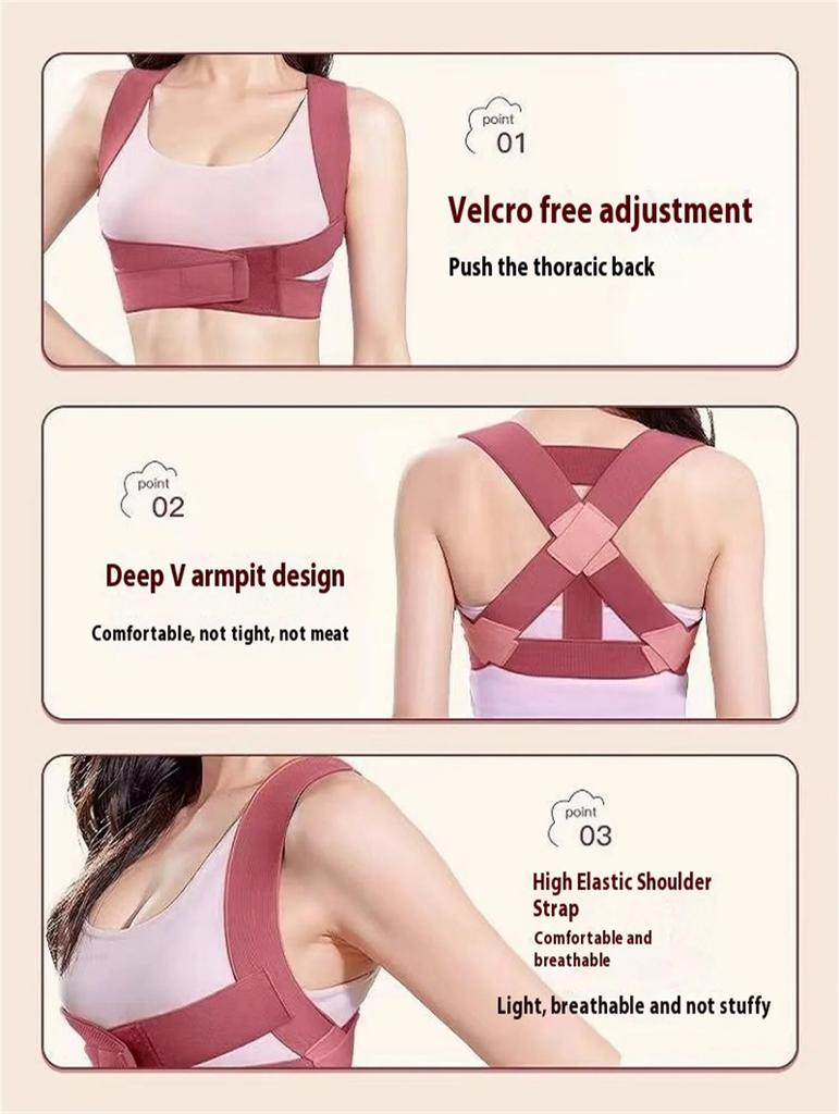 Corrective strap Male and female adult corrective strap Body brace adult humpback artifact back correction invisible corrective