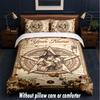 Fantasy Magic Theme Custom Text Or Name 3Pcs Bedding Set,1 Flat Sheet & 2 Pillowcases Personalized Home Bedding