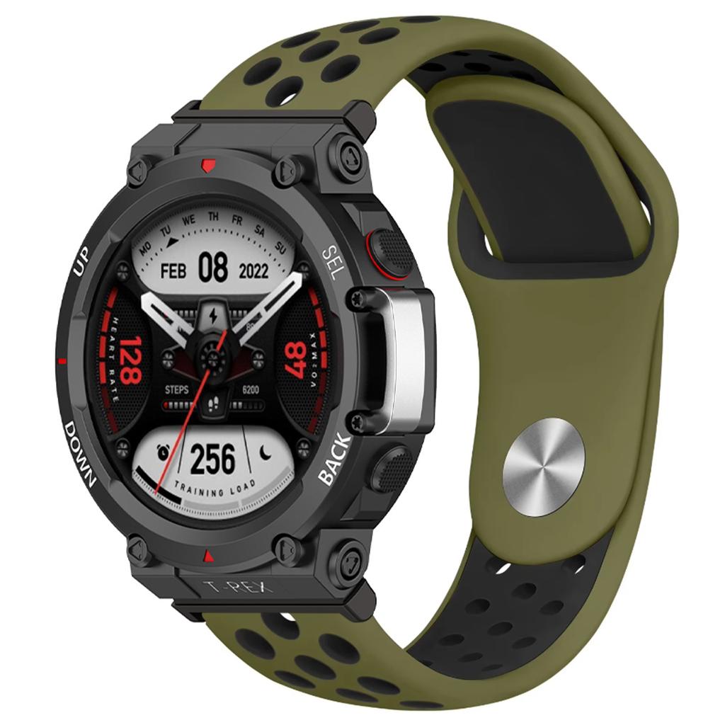 Breathable Silicone Strap For Huami Amazfit T-Rex 3 Smart Watch Band Sports Bracelet Belts For Amazfit T Rex Trex Pro Ultra Correa