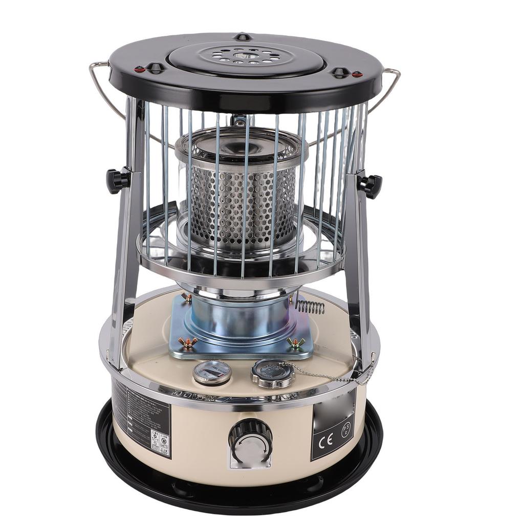 Portable Kerosene Heater 2.6KW 5.2L Height Adjustable Outdoor Indoor Kerosene Space Heater for Camping Tent Ice Fishing